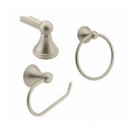 Creative Specialties 3PC BN Bathroom Set DN8433BN